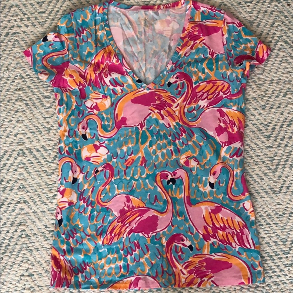 Lilly Pulitzer peel and eat shirt